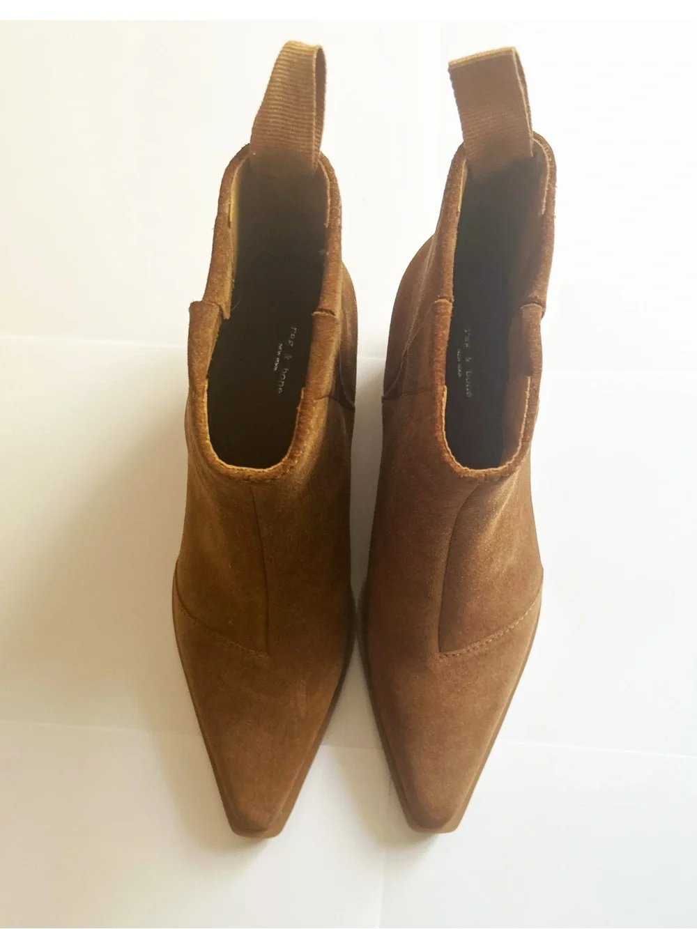 NWOB Rag & Bone Suede Dart Ankle Boots